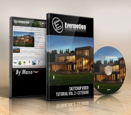 Evermotion Sketchup Video Tutorial vol. 2 Exterior Free Download (Premium)
