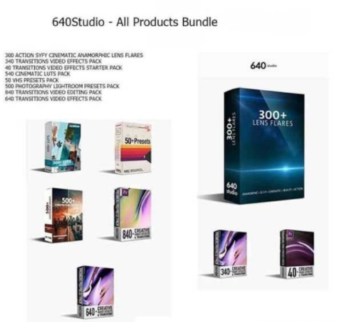 640Studio All Products Bundle Pack (Premium)