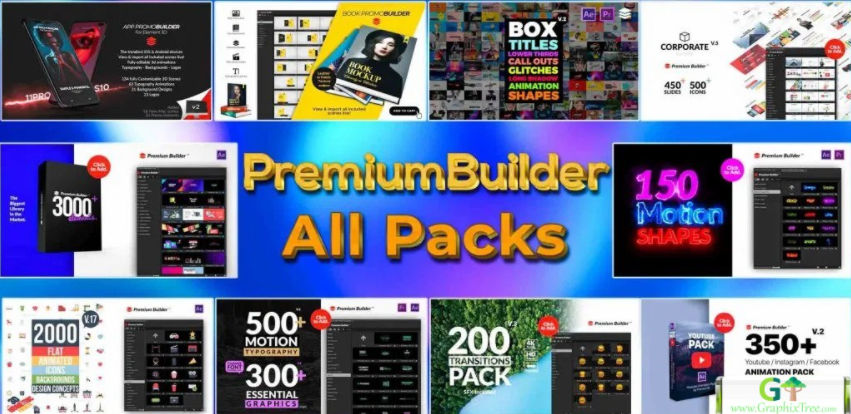 PremiumBuilder All Packs 2020[Updated] Free Download