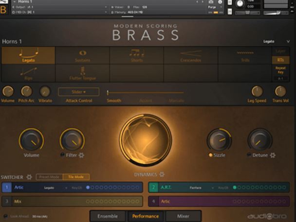 Audiobro Modern Scoring Brass v1.2 KONTAKT 9 (premium)