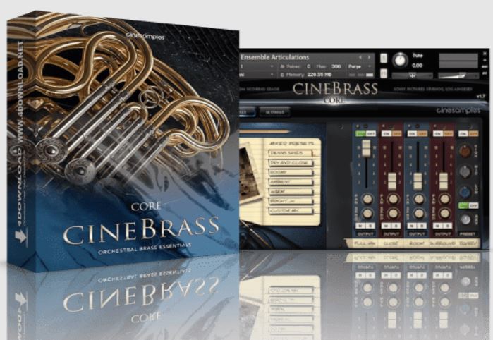 Cinesamples CineBrass CORE v1.7.0 rollerball’s Lite Version KONTAKT