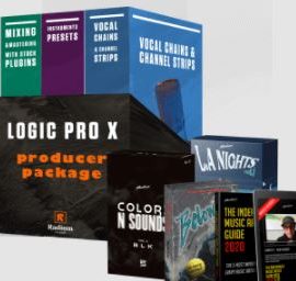 Radium Media Logic Pro Producer Pack [WAV, TUTORiAL, DAW Templates] (Premium)