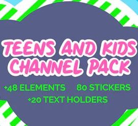 Videohive Kids And Teens Youtube And Broadcast Package AE 29970114