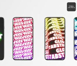 Videohive Kinetic Glow Typography Instagram 34257814