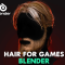 FlippedNormals – Creating Hair for Games in Blender (premium)