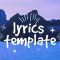 Videohive Lyrics Template 23069592