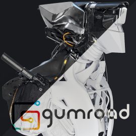 Gumroad – MM44 Part 1 – Mech Hard Surface Modeling (Premium)