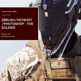Gumroad – Zbrush/Keyshot/Photoshop – The Soldier (Premium)