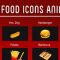 Videohive 8 Fast Food Icons Animation 18629935