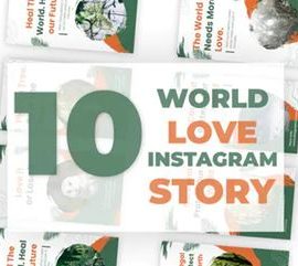 Videohive Earth Day World love Instagram Stories 34456263