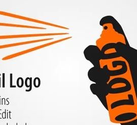 Videohive Stencil Logo 12832329