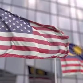 Videohive United States and Malaysia flag 35261071