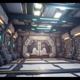 ArtStation – Sci-Fi Corridor 3D by Eric Huang (Premium)