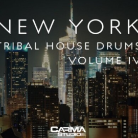 Carma Studio New York Tribal House Drums Volume 4 [WAV] (Premium)