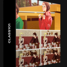 CLASS101 – CREATE PIXAR-INSPIRED MOVIE SCENE ILLUSTRATIONS ON YOUR TABLET (premium)