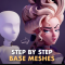 Step by Step Base Meshes – Marie Antoinette (Premium)
