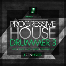 Zenhiser Progressive House Drummer 3 [WAV] (Premium)