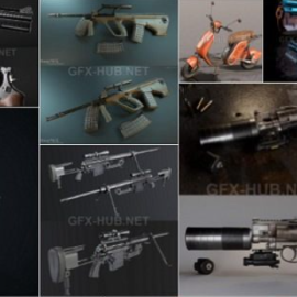 PBR Game 3D-Models Bundle May 2022 (Premium)