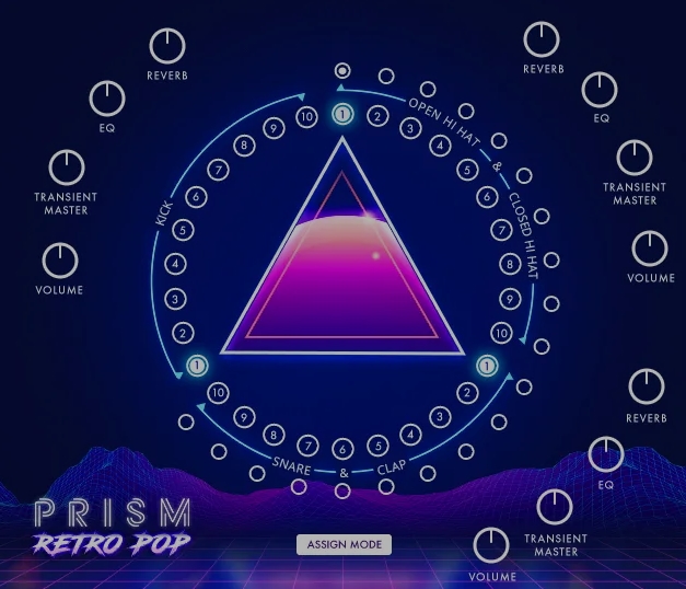 Ava Music Group PRISM Retro Pop Drums [WAV, MiDi, KONTAKT]