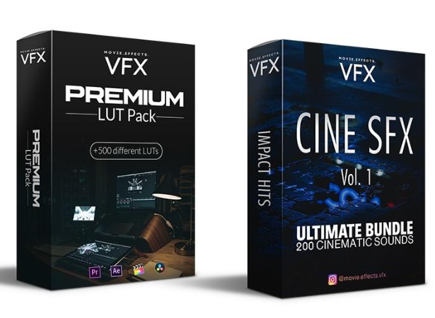 CINE SFX Vol. 1 Ultimate Bundle & Premium LUT Pack