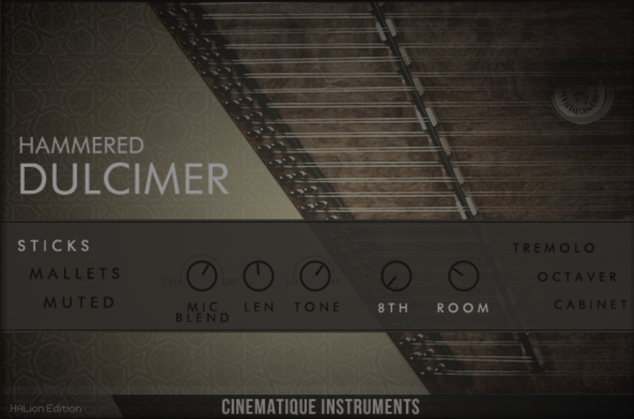 Cinematique Instruments Hammered Dulcimer Content [Halion]