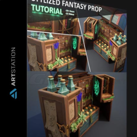 ARTSTATION – STYLIZED FANTASY PROP TUTORIAL (Premium)
