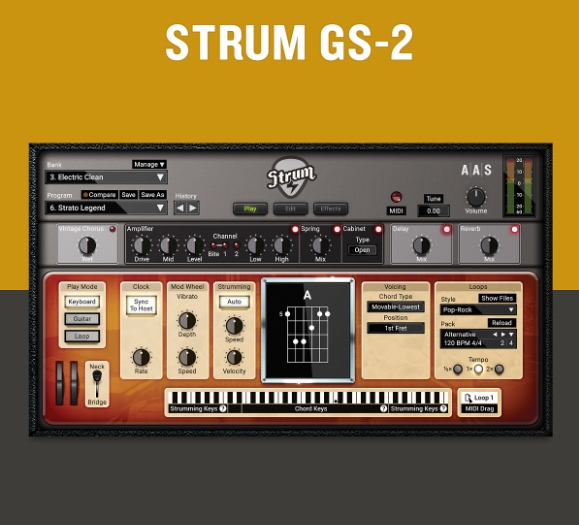 Applied Acoustics Systems Strum GS-2 2.4.2 [WiN, MacOSX]