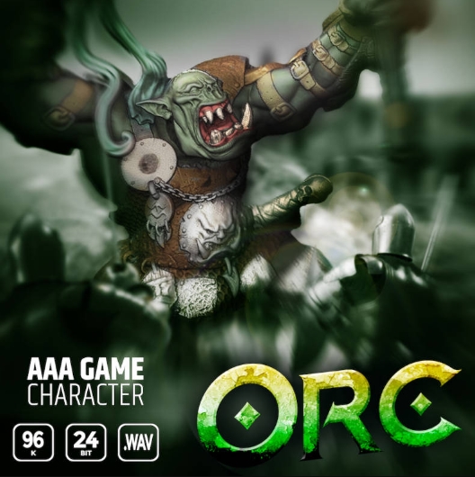 Epic Stock Media AAA Game Character Orc [WAV]