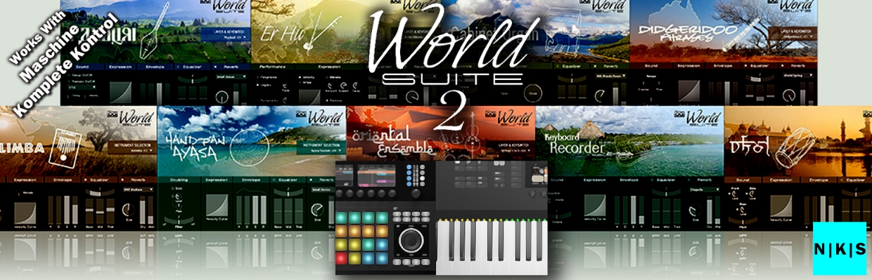 Freelance Sound Labs UVI World Suite 2 NKS Library for Komplete Kontrol \ Maschine [DAW Addons]