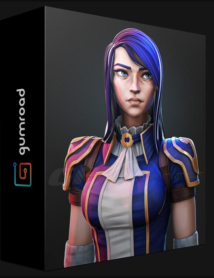 GUMROAD – CAITLYN – CHARACTER CREATION IN BLENDER