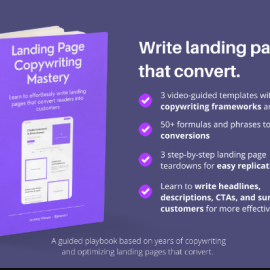 jeremy Moser – Landing Page Copywriting Mastery Download 2022 (Premium)