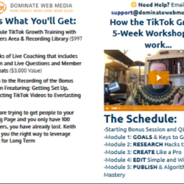 Keith Krance – TikTok Growth Training (Premium)