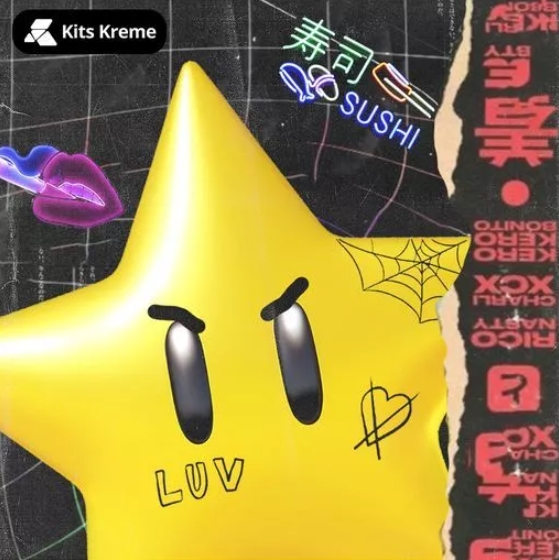 Kits Kreme Starburst - Hyperpop & Trap [WAV]