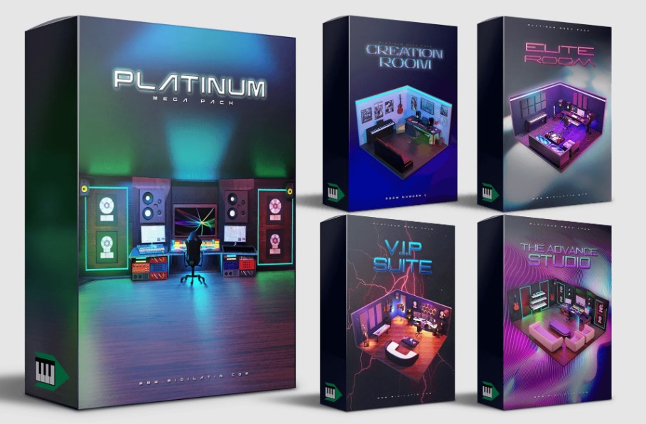 Midilatino Platinum Mega Pack [WAV, MiDi]