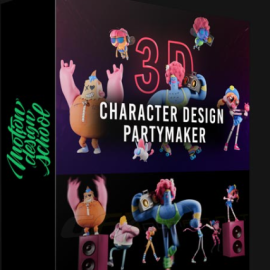 MOTION DESIGN SCHOOL – 3D CHARACTER DESIGN PARTYMAKER (Premium)