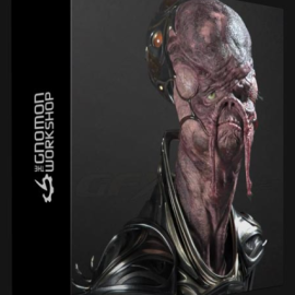 THE GNOMON WORKSHOP – DESIGNING & CREATING A CREATURE BUST – FROM 2D CONCEPT TO FINAL 3D ASSET WITH PASCAL RAIMBAULT (premium)