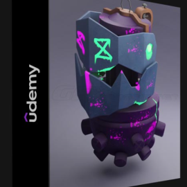UDEMY – CREATE A JINX GRENADE IN BLENDER AND SUBSTANCE PAINTER BY PORADA VSEVOLOD (Premium)