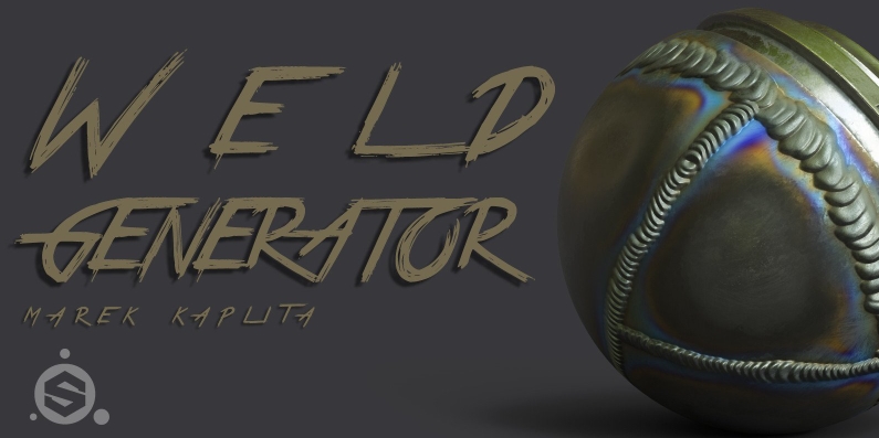 Weld Generator v1.0 + Brush for Substance Painter
