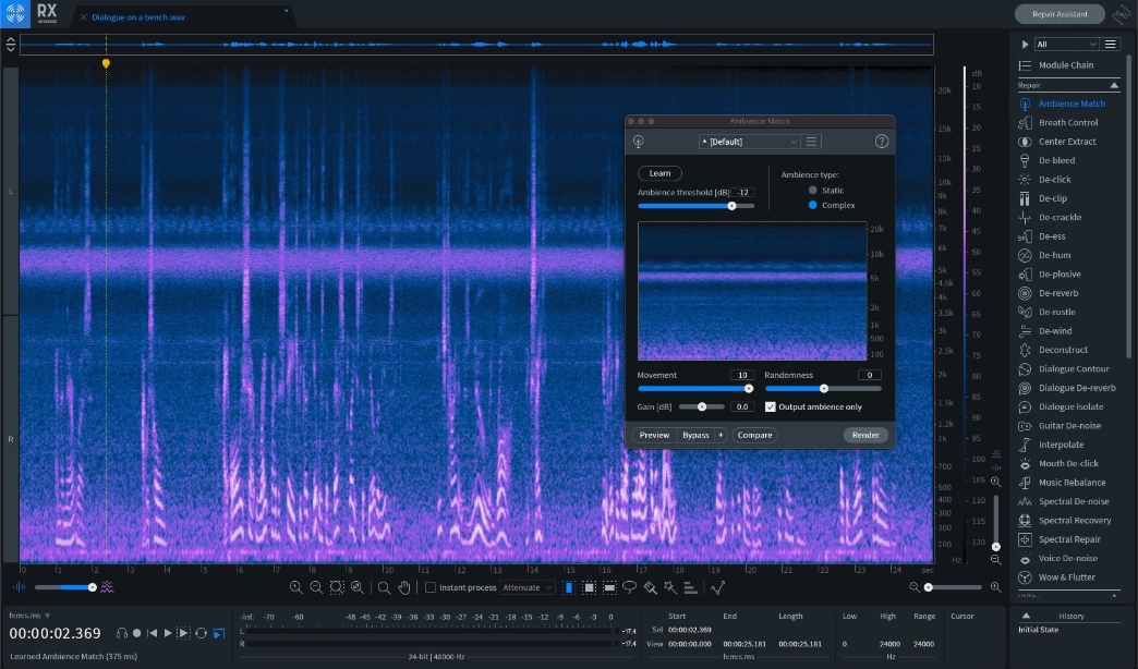 iZotope RX 9 Audio Editor Advanced v9.3.1 CE / v9.0.1 [WiN, MacOSX]