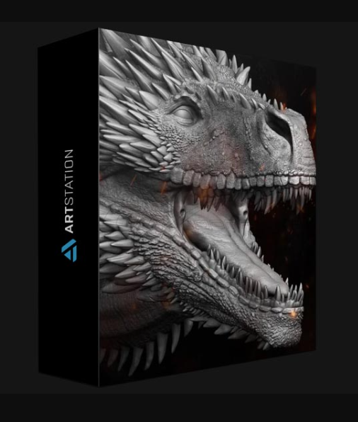 ARTSTATION – DRAGON WORKSHOP + BRUSHES * SCULPT YOUR FIRST DRAGON IN ZBRUSH