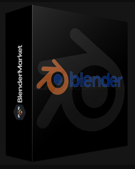 BLENDER MARKET – THE BLENDER BROS HARD SURFACE GAME ASSET COURSE 2.0