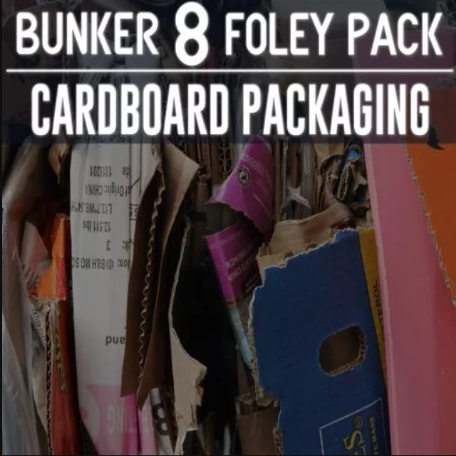 Bunker 8 Digital Labs Bunker 8 Foley Pack Packaging Cardboard [WAV]
