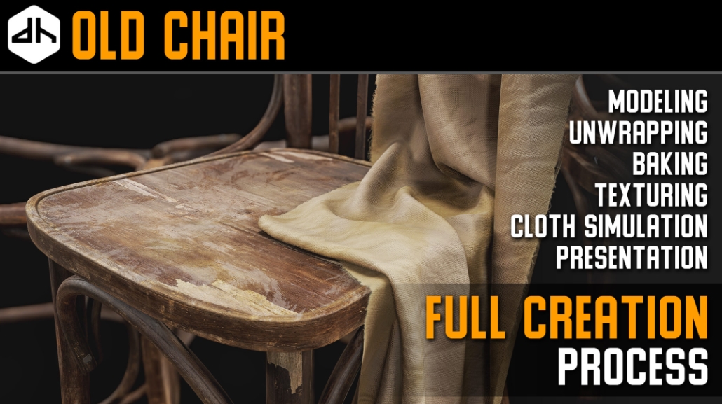 FLIPPEDNORMALS – DIGITAL HUNKY – OLD CHAIR FULL CREATION PROCESS