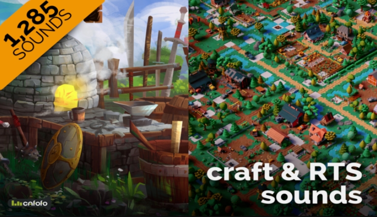 GameDev Market Craft and RTS Sounds Pack [WAV]