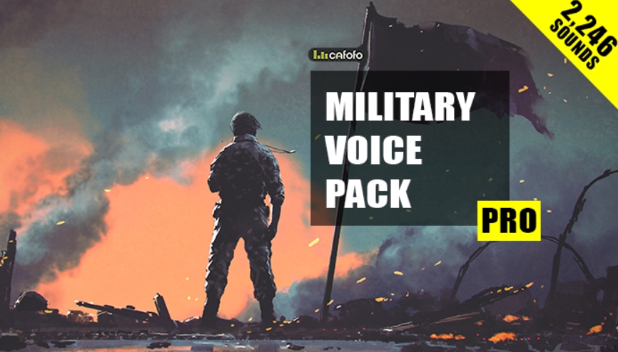 GameDev Market Military Voice Pack PRO [WAV]