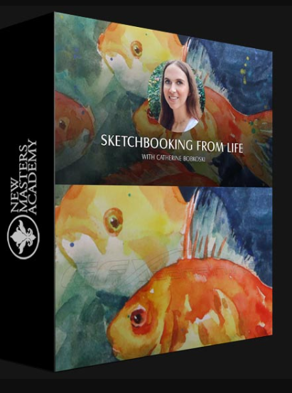 NEW MASTERS ACADEMY – SKETCHBOOKING FROM LIFE WITH CATHERINE BOBKOSKI
