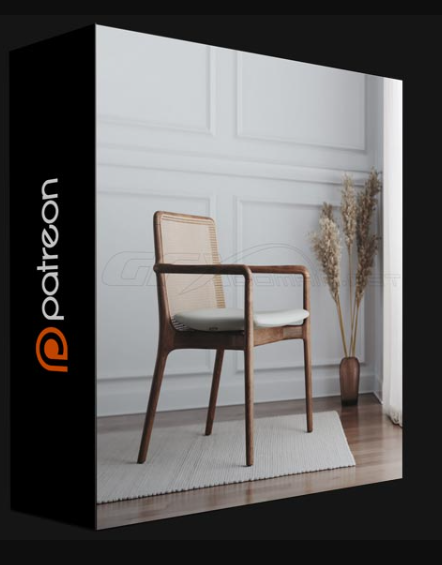 PATREON – CHAIR WITH ONLY WHITE ENVIRONMENT – JOHANNES LINDQVIST