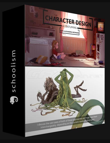 SCHOOLISM – CHARACTER DESIGN AND COSTUMING FOR GAMES WITH ALEXANDRIA NEONAKIS