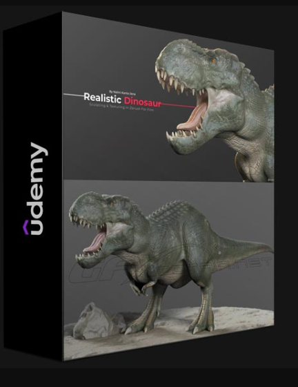 UDEMY – REALISTIC DINOSAUR SCULPTING & TEXTURING IN ZBRUSH FOR FILM