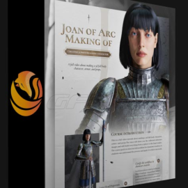 WINGFOX – CREATING A PHOTOREALISTIC CHARACTER : JOAN OF ARC – MAKING OF (premium)
